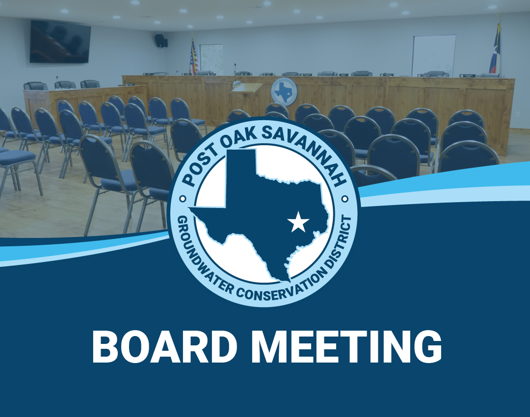 POSGCD Board Meeting