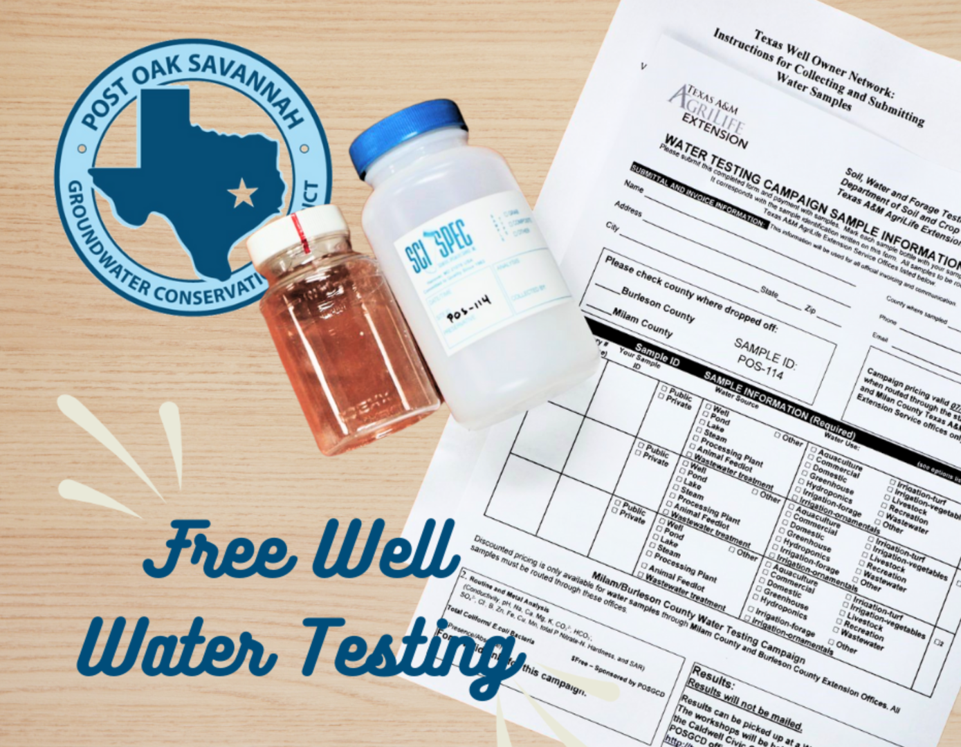 Free Well Water Testing